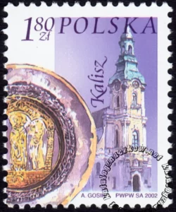 Miasta polskie - Kalisz znaczek numer 3830