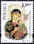 Sanktuaria Maryjne znaczek numer 3836