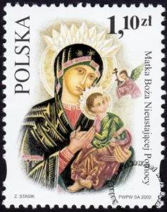 Sanktuaria Maryjne znaczek numer 3836