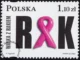 Walka z rakiem znaczek numer 3852