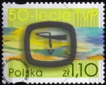 50-lecie Telewizji Polskiej znaczek numer 3854