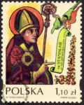 Święci polscy i europejscy znaczek numer 3857