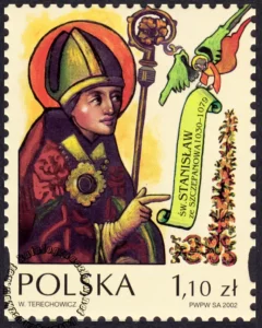 Święci polscy i europejscy znaczek numer 3857