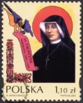 Święci polscy i europejscy znaczek numer 3859