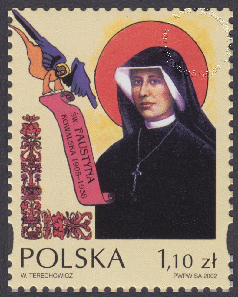 Święci polscy i europejscy znaczek nr 3859
