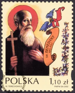 Święci polscy i europejscy znaczek numer 3860