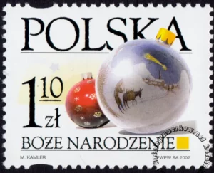 Boże Narodzenie znaczek numer 3863