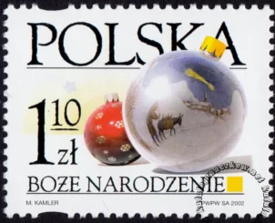 Boże Narodzenie znaczek numer 3863