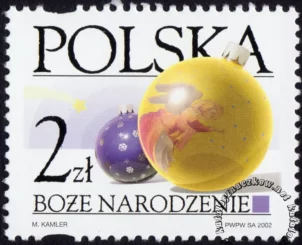Boże Narodzenie znaczek numer 3864