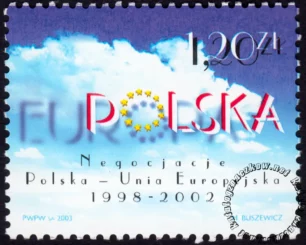 Polska w Unii Europejskiej znaczek numer 3866
