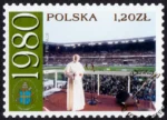 25 rocznica pontyfikatu Ojca Świętego Jana Pawła II znaczek numer 3869