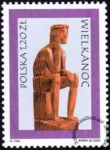 Wielkanoc znaczek numer 3893