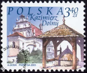 Miasta polskie - Kazimierz Dolny znaczek numer 3896
