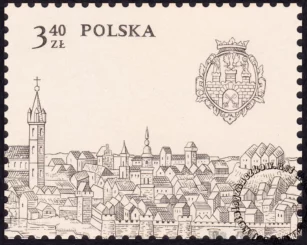 750 lecie lokacji Poznania znaczek numer 3898