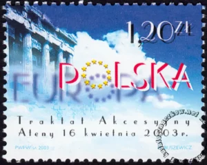 Polska w Unii Europejskiej znaczek numer 3899