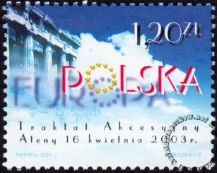 Polska w Unii Europejskiej znaczek numer 3899