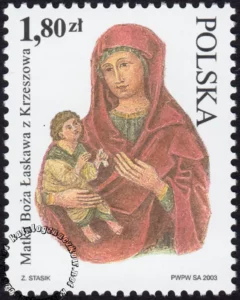 Sanktuaria Maryjne znaczek numer 3921