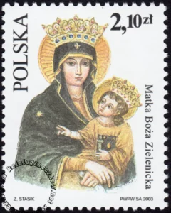 Sanktuaria Maryjne znaczek numer 3922