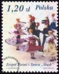 50 lecie zespołu pieśni i tańca Śląsk znaczek numer 3926