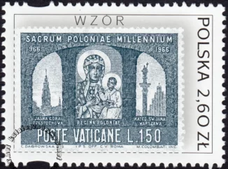 Polonica znaczek numer WZÓR 3940W