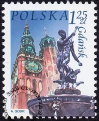 Miasta polskie - Gdańsk znaczek numer 3943