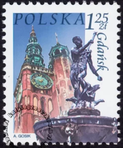 Miasta polskie - Gdańsk znaczek numer 3943