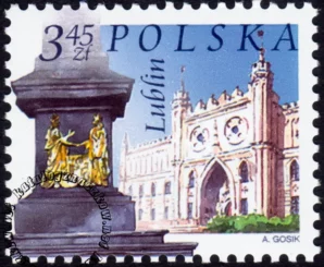 Miasta polskie - Lublin znaczek numer 3946