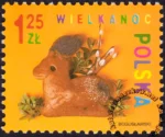 Wielkanoc znaczek numer 3949