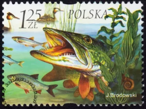 Fauna i flora akwenów słodkowodnych znaczek numer 3954