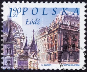Miasta polskie - Łódź znaczek numer 3958