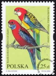 Egzotyczne ptaki hodowlane znaczek numer 3967