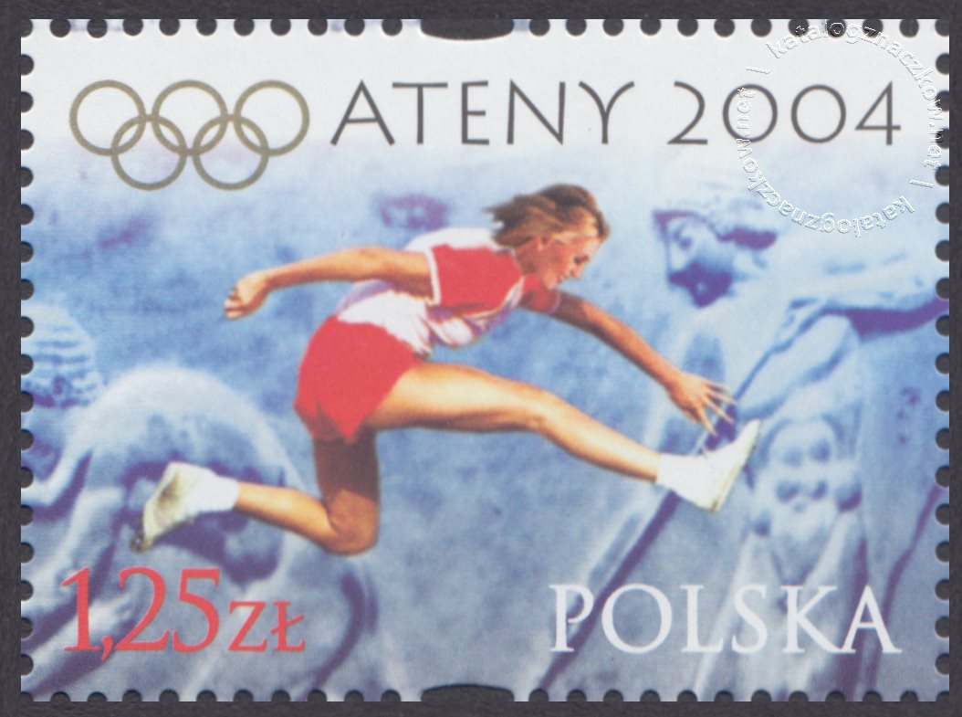 Igrzyska XXVIII Olimpiady Ateny 2004 znaczek nr 3977