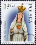 Sanktuaria Maryjne znaczek numer 3987