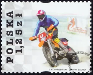 Sporty motorowe znaczek numer 4003