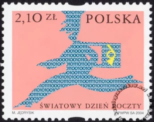 Światowy Dzień Poczty znaczek numer 4004