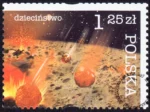 Kosmiczna historia Ziemi znaczek numer 4013