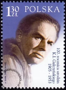 100 Rocznica urodzin Konstantego Ildefonsa Gałczyńskiego znaczek numer 4018
