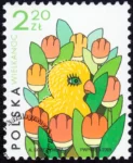 Wielkanoc znaczek numer 4022