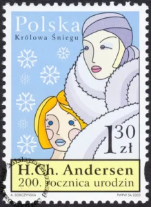 200 Rocznica Urodzin Hansa Christiana Andersena znaczek numer 4023