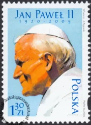 Jan Paweł II 1920-2005 znaczek numer 4025