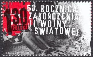 60 Rocznica zakończenia II Wojny Światowej znaczek numer 4034