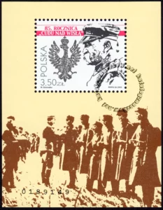 85 rocznica Cudu nad Wisłą blok numer 140
