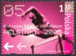 Mistrzostwa Świata w Lekkoatletyce Helsinki 2005 znaczek numer 4050