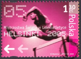 Mistrzostwa Świata w Lekkoatletyce Helsinki 2005 znaczek numer 4050