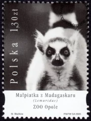 Polskie ogrody zoologiczne znaczek numer 4058