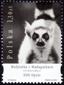 Polskie ogrody zoologiczne znaczek numer 4058