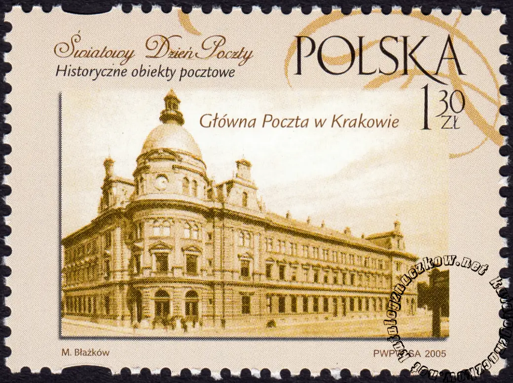 Światowy Dzień Poczty - Historyczne obiekty pocztowe znaczek numer 4063