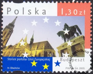 Stolice państw Unii Europejskiej znaczek numer 4065