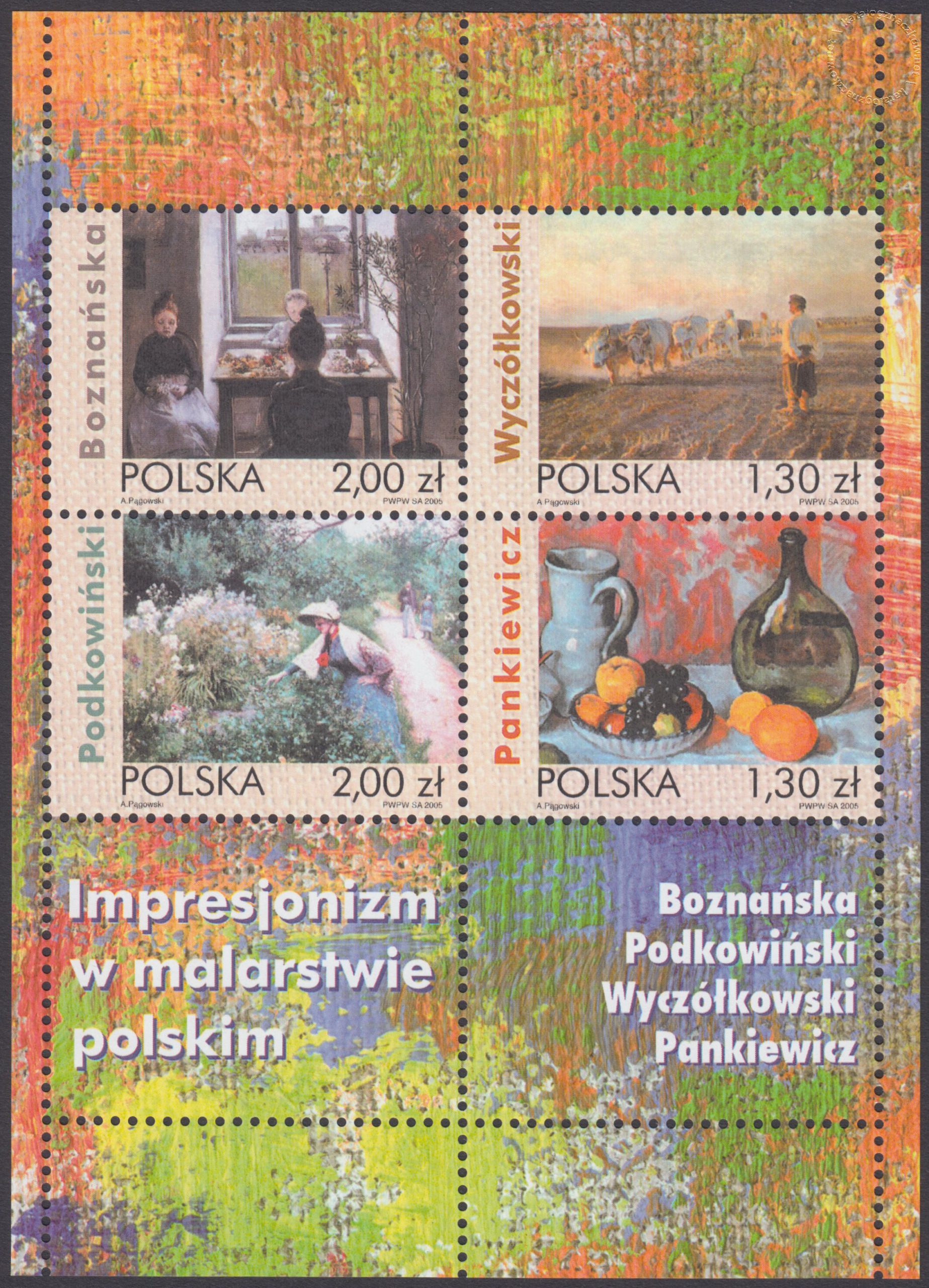Impresjonizm w malarstwie polskim ark. 4070-4073