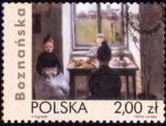 Impresjonizm w malarstwie polskim znaczek numer 4070